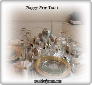 New Year's Tablescape