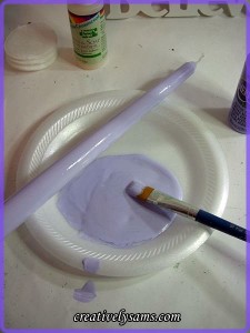 Painting Candles 