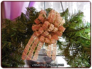 Brown Christmas Wreath