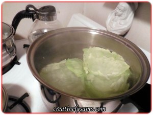 Stuffed Cabbage with Bacon