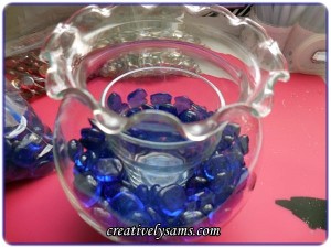 Scatter Candle Centerpiece