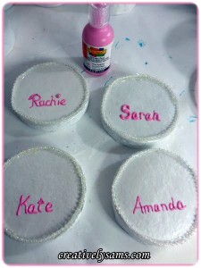 Birthday Cake Favors/Placeholders