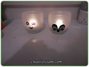 Ghost Candle Holders