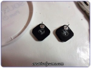 DIY Button Earrings 