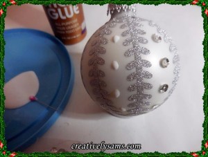 Washi Tape Christmas Ornament