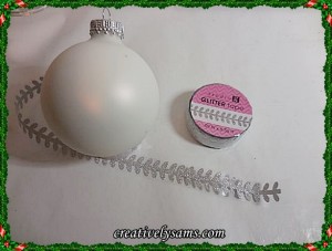 Washi Tape Christmas Ornaments