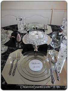 New Year Tablescape