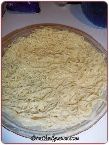 Spaghetti Pie Crust
