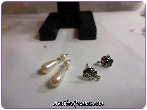 Earrings for the Bride & Flower Girl