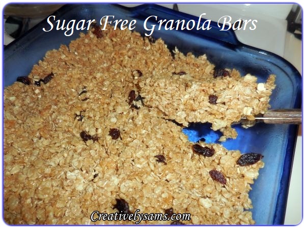 Sugar Free Granola Bars