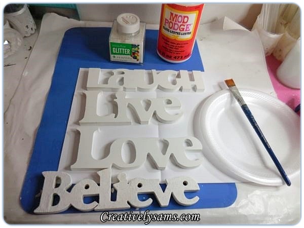 Live, Laugh, Love - Wall Hanging