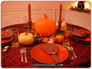 Fall Tablescape - 3 WaysCreatively Sam's