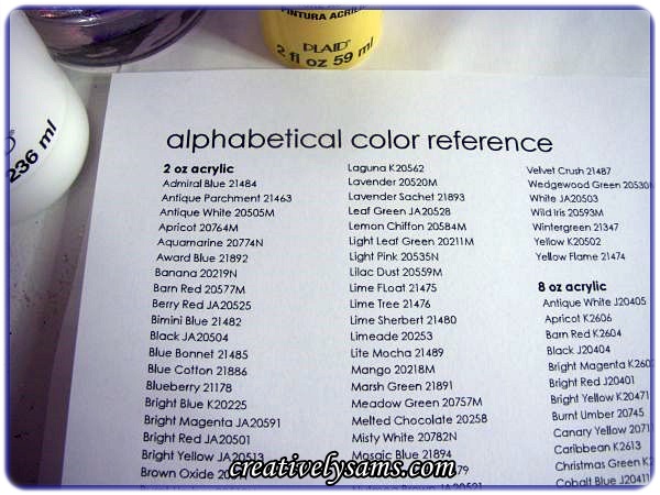 Apple Barrel Paint Haulcreatively Sam S - List Of All Apple Barrel Acrylic Paint Colors